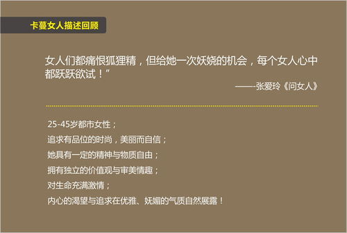 卡蔓時(shí)裝 峰尚品牌數(shù)字營(yíng)銷下的高端女裝品牌重塑與傳播規(guī)劃案例